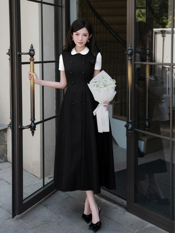 JOIE DES ROSES - Váy liền midi dáng dài sát nách Harriet Dress KHÔNG KÈM ÁO TRONG VÀ ĐAI DA PHỤ KIỆN