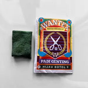Pewarna Baju Warna Hijau Botol Padi Gunting Pewarna Tekstil Wantex Wenter Malang