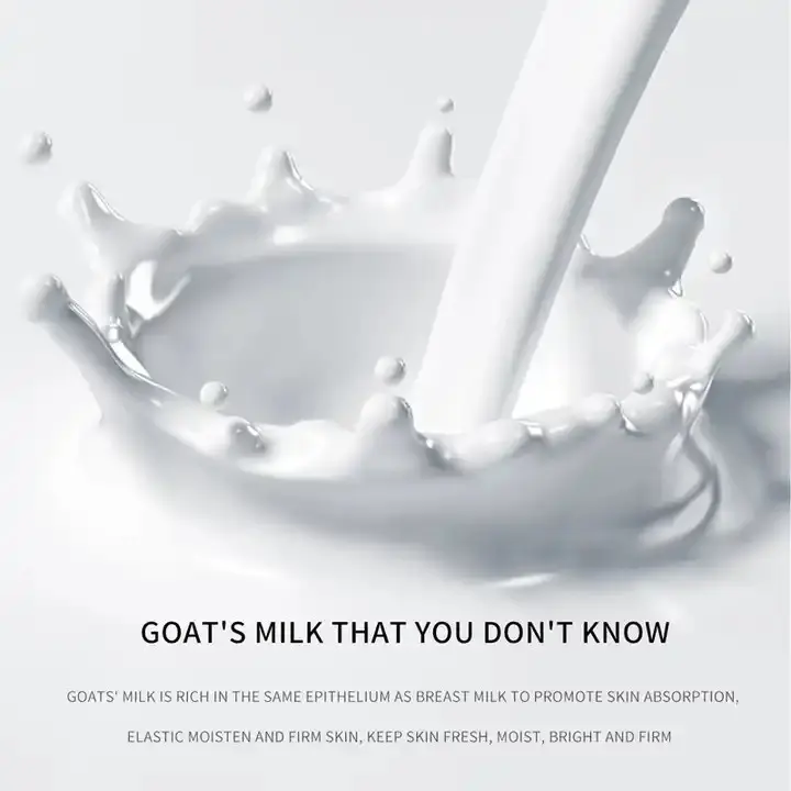 Goats Milk Whaitening Soap Sabun Mandi Cair Pemutih Kulit Seluruh Badan Dan Wajah - Sabun Mandi Viral 500ml 4