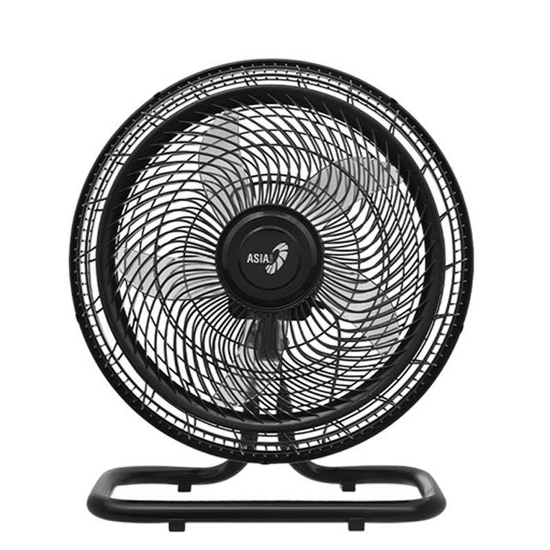 Quạt sàn chân quỳ Asia Turbo One VY616 | Công suất 55W 5 cánh | Mẫu mới màu đen cánh trong suốt QuạT Fan