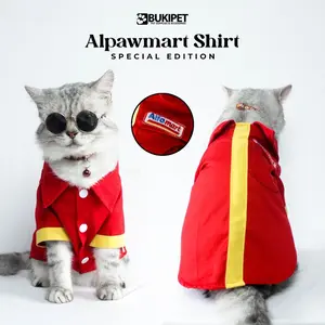 Baju Kucing Dan Anjing Lucu Cowok - KEMEJA ALFAMART