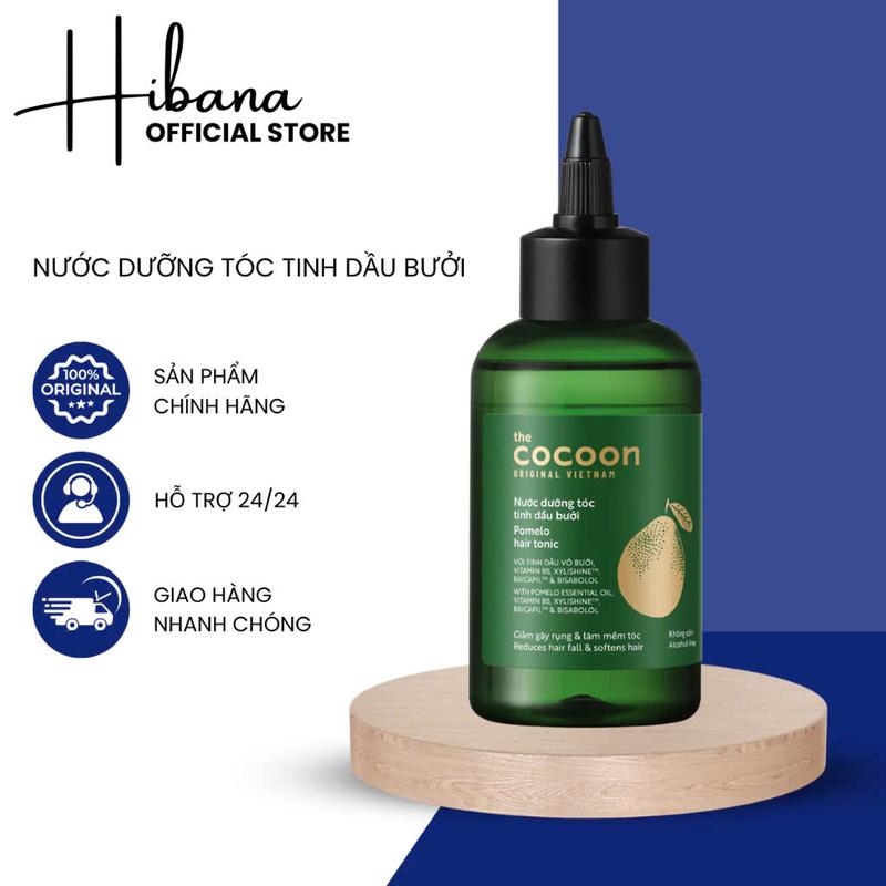 Xịt Bưởi Dưỡng Tóc Tinh Dầu Bưởi Cocoon giảm rụng tóc kích thích mọc tóc 140ml