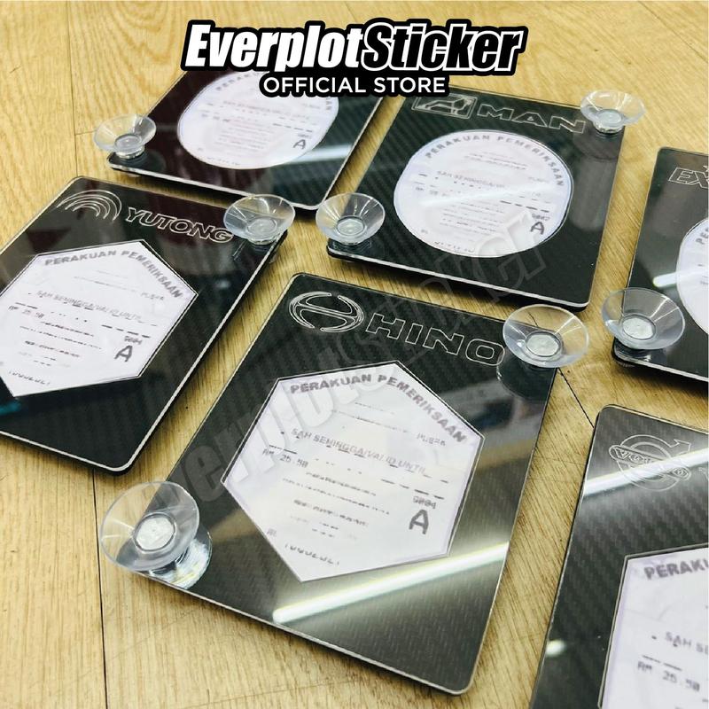 Product Introduction of ReadyStock Puspakom / Permit / Roadtax holder acrylic for Lorry,Bas,Van,Lori Trailer, Komersial Kenderaan, Bus and 4x4 Accessories Car 14