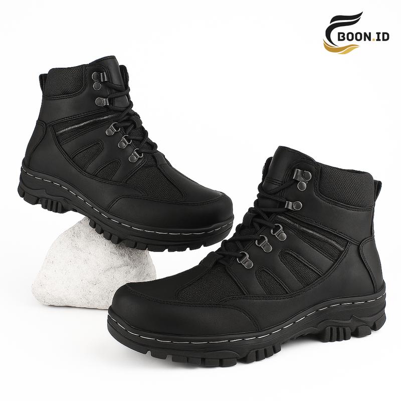 ARMOR Sepatu Safety Boots Pria Proyek High Outdoor Ujung Bes