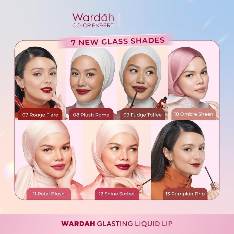 WARDAH GLASTING LIQUID LIP | Lipcream 1