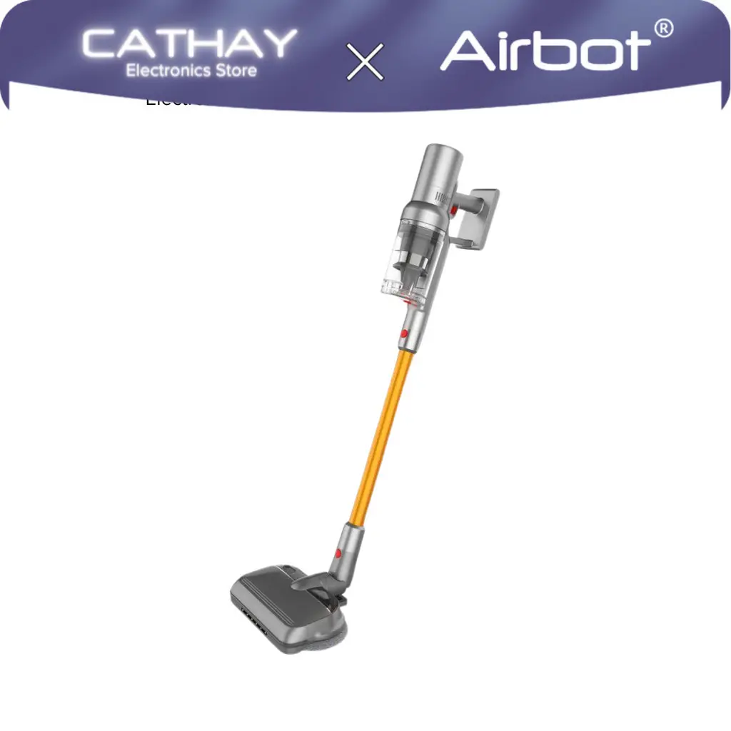 Airbot Hypersonics Max 33,000Pa Smart Cordless Vacuum Cleaner Spinning Mop Portable Handheld Stick with Dust Mite Killer