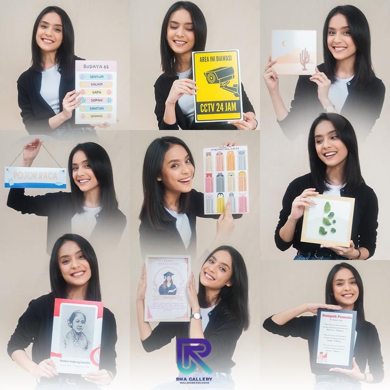 RHA 1 SET Hiasan Dinding Perjamuan Roh Kudus Kristen Dekorasi Kayu Pajangan Walldecor 75 CM Dipasang di Dinding Christianity besi Wooden Angel Christianity 5
