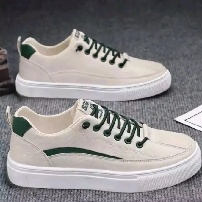 BIG SALE sepatu sneakers kasual pria sepatu pesta kuliah ngantor ngampus formal jalan harian santai murah sekolah kekinian hits viral s Shoes Snekers Casual Kerja Hitam Sport Putih Black s19 Olahraga