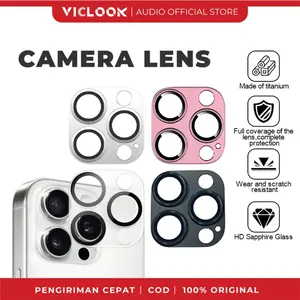 VICLOOK Tempered Glass Camera Lens Protector HD Fit for iPhone 11/12/13/14/15/16/17/Air/Mini/Pro/ProMax/Plus