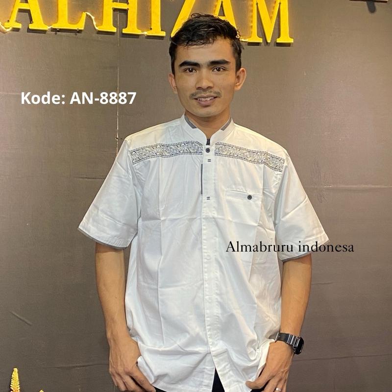 Baju koko lengan pendek syd katun premium good quality 3