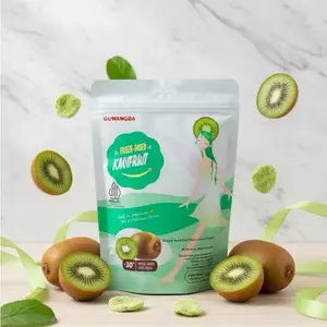 Guwangda - Bpom Halal Aneka Buah Kering 50gr Freeze Dried Strawberry Kiwi Peach Mango Pitaya Durian Kualitas Terbaik