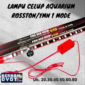 LAMPU YMN DAN ROSSTON PRO RED ECO UVA UVB LAMPU JAHAT MERK ROSSTON 1 MODE