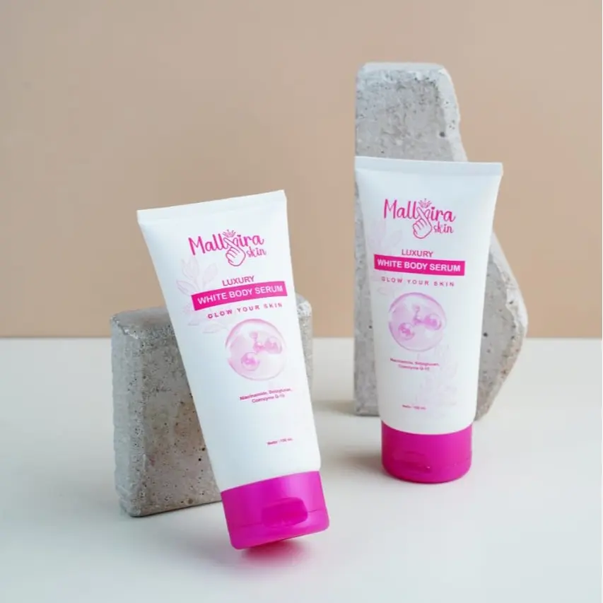 MALLVIRA SKIN LUXURY WHITE BODY SERUM/LOTION PEMUTIH BADAN/LOTION BPOM 150ML
