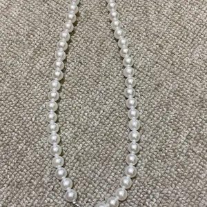 Kalung Mutiara Bandul Love / Kalung Manik Mutiara