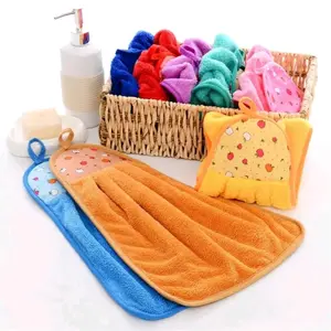 {PAKET 3PCS} Kain Lap Tangan Motif Dapur   Pembersih Serbaguna Microfiber Cleaning