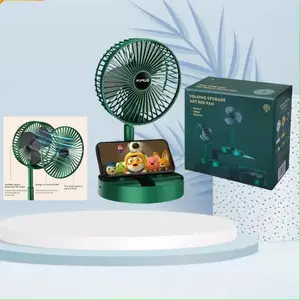 Kipas Angin Lipat Kipas Meja Portable / Kipas Mini USB Fan Portable