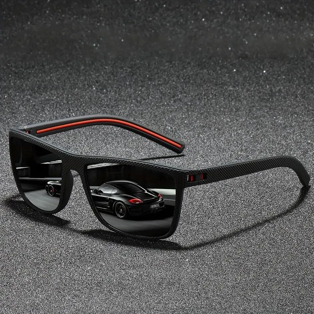 Kacamata Hitam Anti UV400 Retro Bingkai Hitam Sunglasses Modern Fashion Sunglasses 333