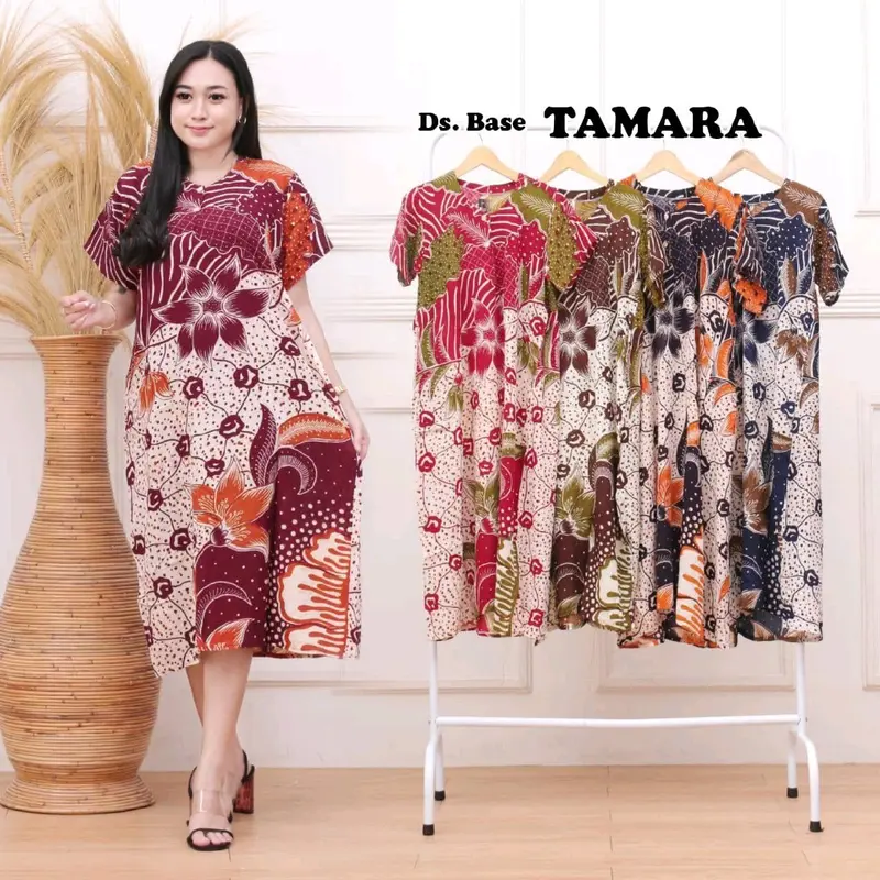 Paket 5pcs daster base standar busui rayon 8