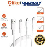 Gambar Olike D602 Kabel Data Charger Flexible High Speed Fast Charging 3A - D602M MICRO USB dari MMCROXY Kota Administrasi Jakarta Pusat 1 Tokopedia