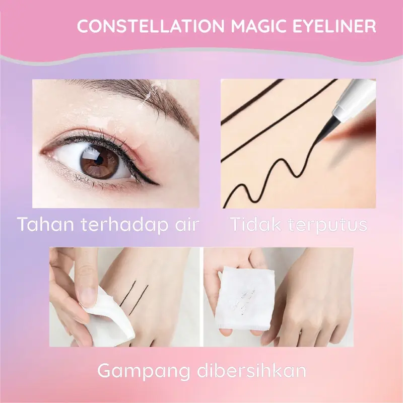 MINIPINK Eyeliner Constellation Waterproof MP005 1