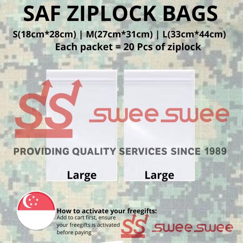 Product Introduction of CHEAPEST & READYSTOCK SAF ZIPLOCK BAGS FOR EASYSTORAGE Emart fieldcamp 14