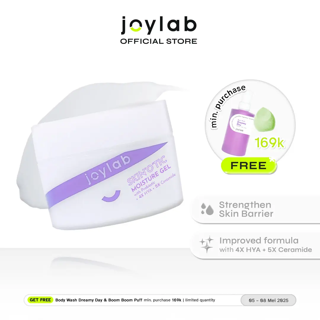[ RELAUNCH ] JOYLAB - Skin'o'tic Moisture Gel with Probiotic + 4x HYA + 5x Ceramide 30gr | Skin Barrier