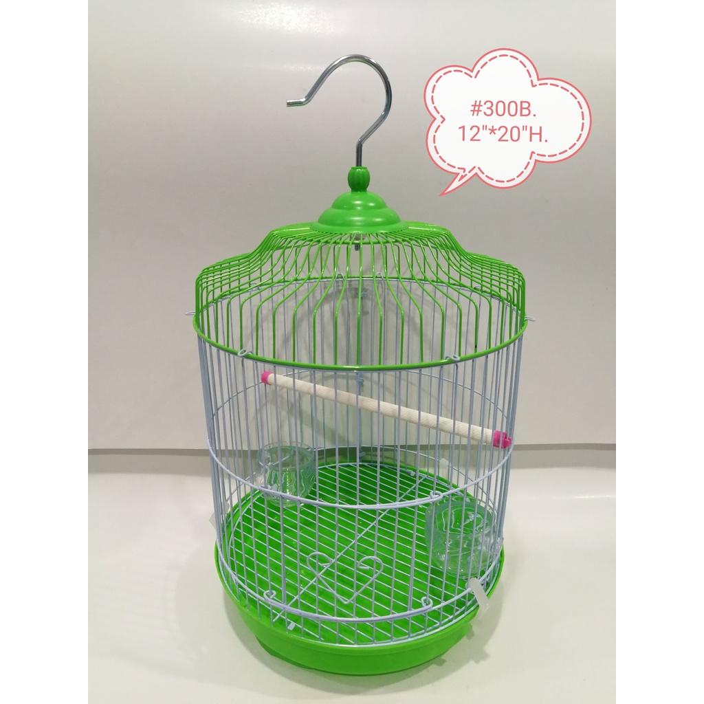 (1xPcs) 300B Bird Sugar Glider Cage [Random Color] 32cm Diameter X 37cm Height Sangkar Burung