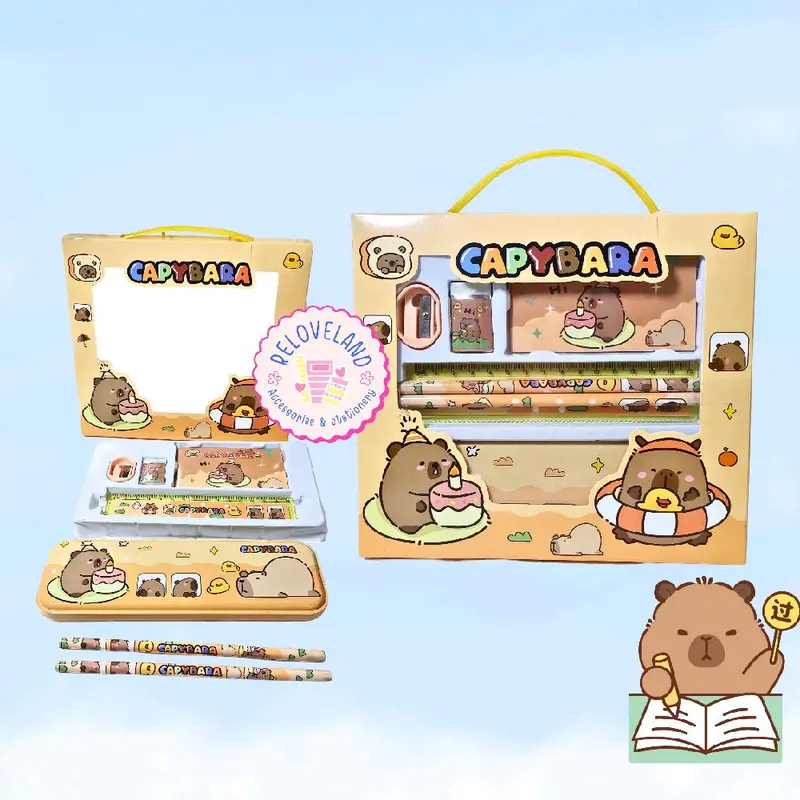 box alat tulis capybara stationery | capybara stationery 0