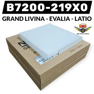 Filter AC - Filter Kabin Nissan Grand Livina - XGear - Latio- Evalia B7200-219X0 Non Frame