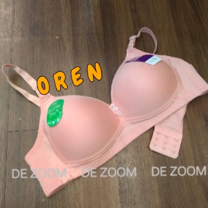 Bh Sorex 17239 Kait 3 Cup C Busa Tipis Tanpa Kawat Bahan Nylon Full Cover Bra Nyaman Soft 4