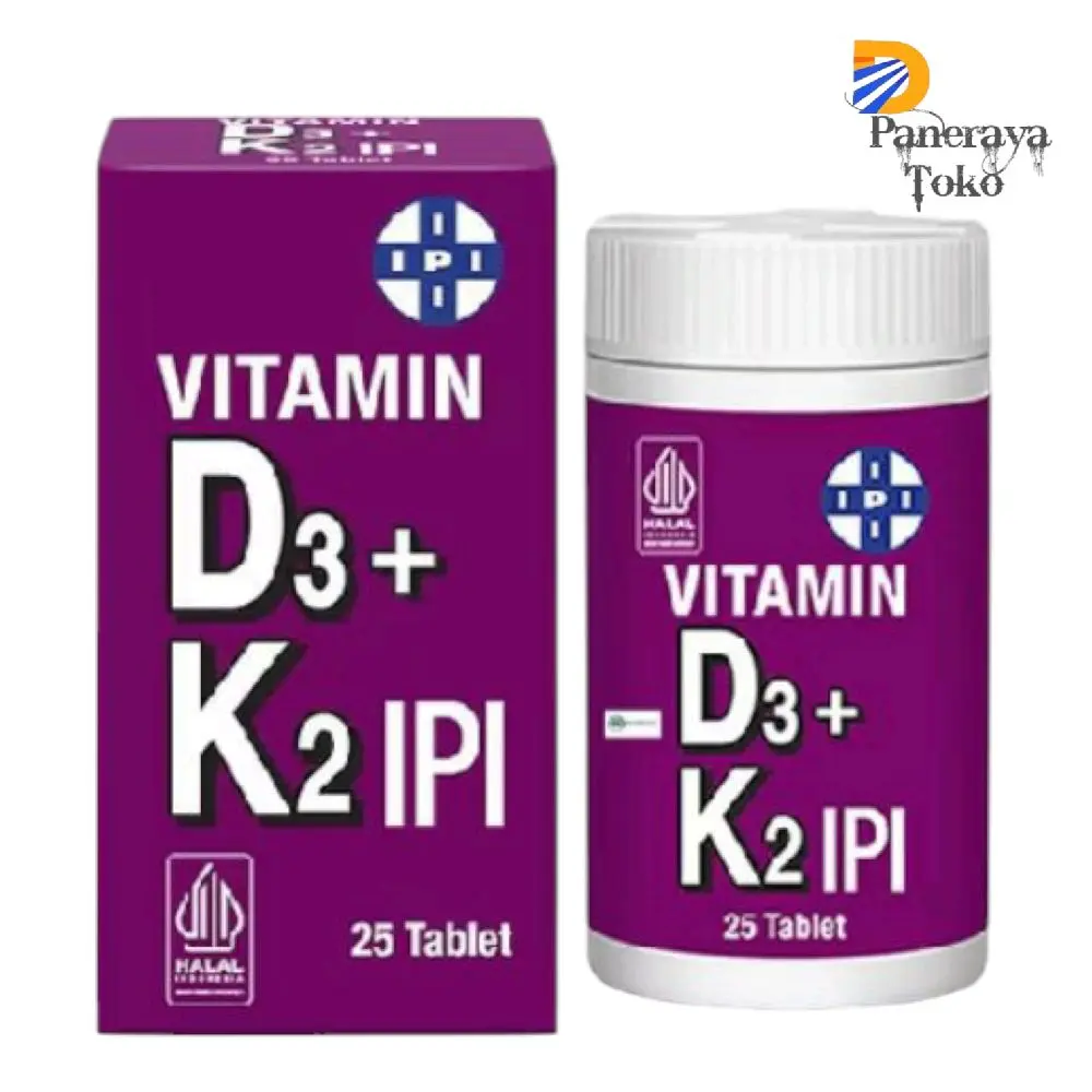 IPI Vitamin D3 + K2 Isi 25 Tablet