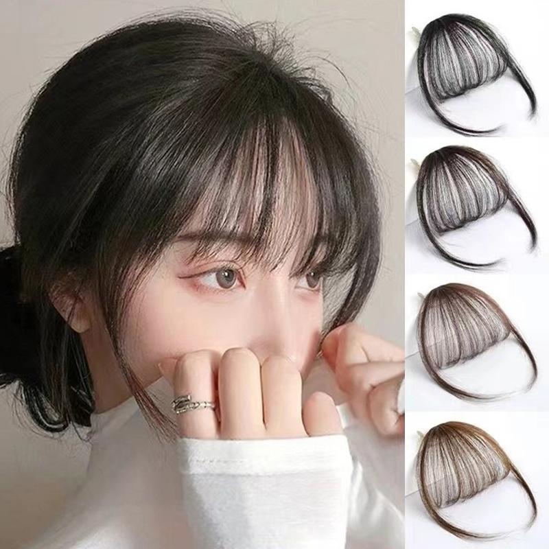 AISHG Tóc Mái Bằng Không Khí Tóc Giả Phụ Nữ Hàn Quốc Ins Giả Tóc Người Sợi Trán…