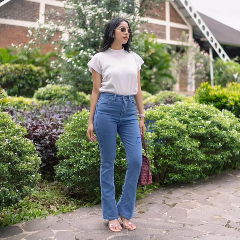 DANSES - Celana Cutbray Wanita Celana Jeans Wanita Cutbray Jeans High Waist Celana Jeans Wanita Kekinian 3