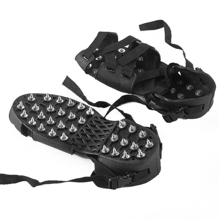 Paire De Protège-chaussures Antidérapants - Taille Unique, Noir, Pour Randonnée Hiver, Neuf Sans Emballage
