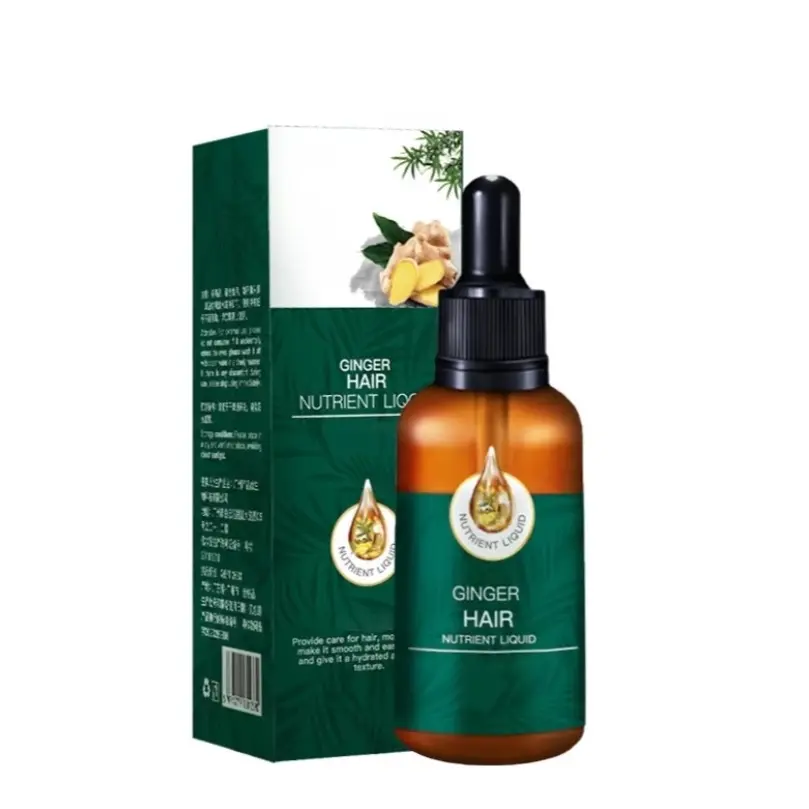 Natural Essence/Zenshow Ginger Hair Solution,Serum Penumbuh Rambut, Serum Perawatan Rambut ,Anti Ketombe