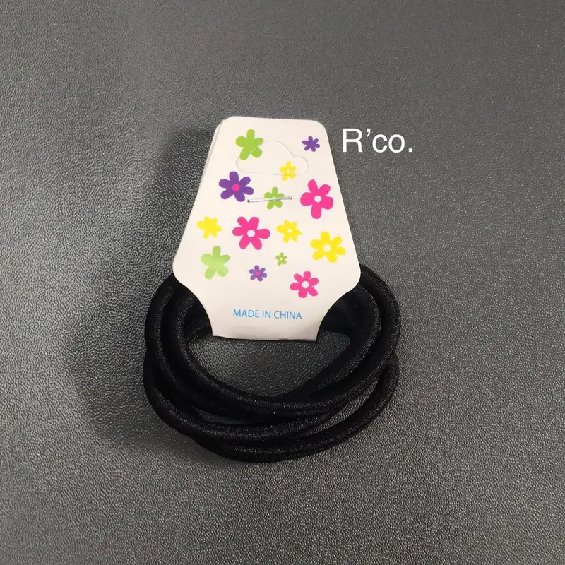 R’co. - Accesories Rambut Ikat rambut basic isi 4 Pcs 0