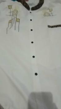 Product Review of Baju Koko Pria Bordir Lengan Pendek Ukuran Jumbo 3XL 4XL 5XL 6XL 7XL from h**f 1