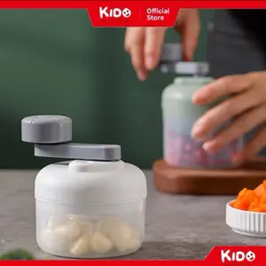 Chooper Penghancur Bawang Putih/Bumbu Manual/ Mini Chopper model Putar