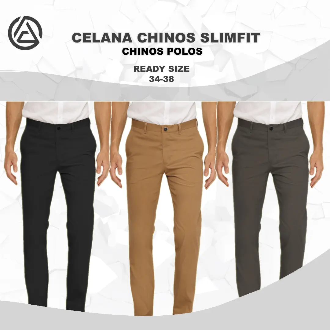 Celana Panjang Premium Slimfit Jumbo 34-38
