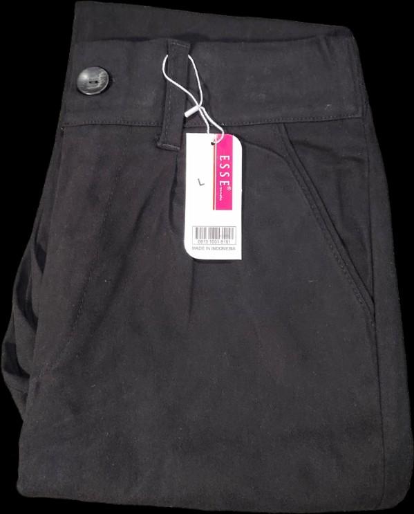 Product Introduction of highwaist cutbry pants - kulot cutbray katun twil combed Celana Hitam Kain Melar Wanita Kerja Kantor Panjang Twill Nyaman Formal Baggy 2