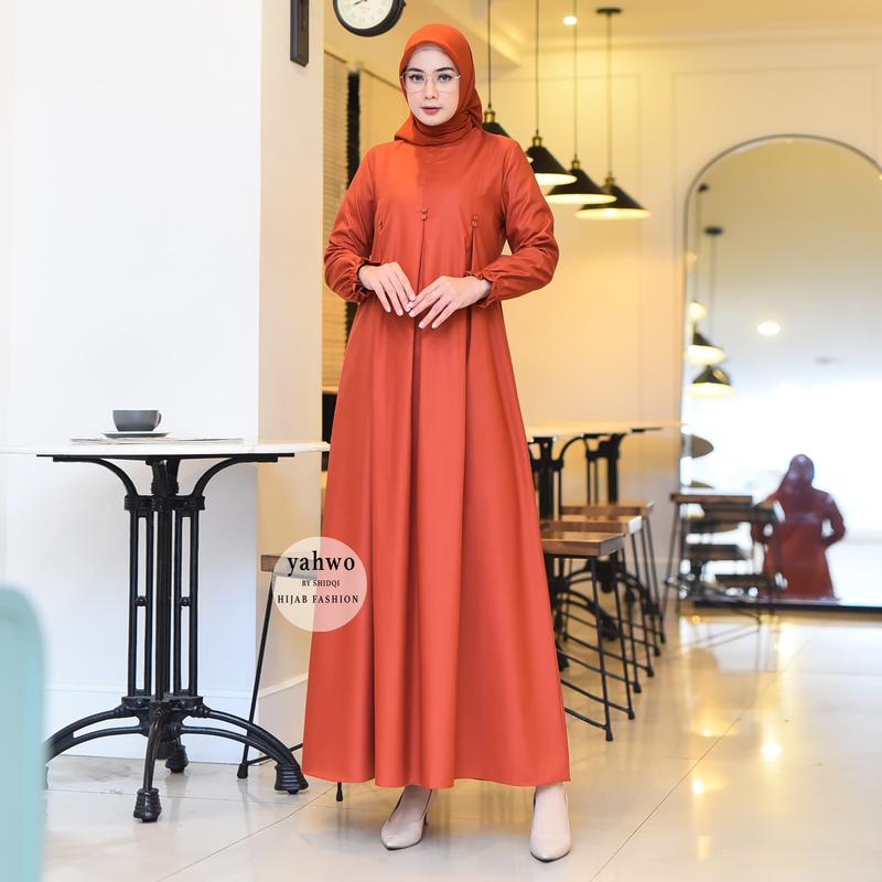 gamis abaya terbaru terlaris.gamis toyobo.dress pesta mewah.gamis kondangan.gamis jumbo.dress Lebaran Muslim Remaja.Dewasa gamis  exclusive baju  lebaran gamis  maxi 8