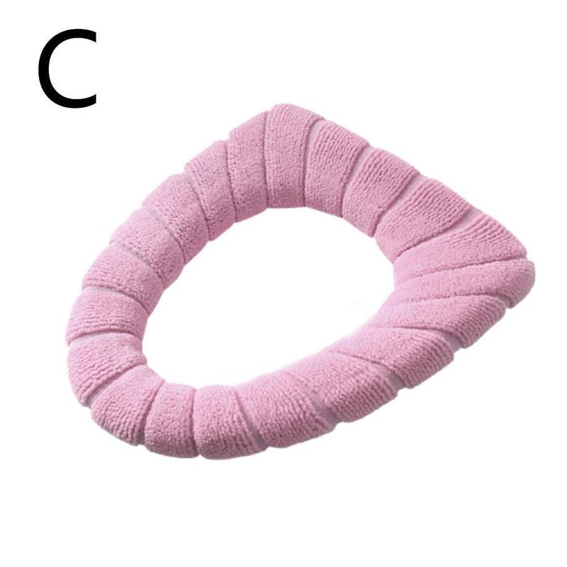 Product Introduction of Thảm Bọc Bồn Cầu, Ấm Áp Mùa Đông, Đệm Bồn Cầu Phòng Tắm, Dày Hơn Và Mềm Mại, Có Tay Cầm, Có Thể Giặt Được, Thích Hợp Cho Mùa Đông, U1C0 24