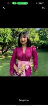 Product Review of Kebaya Jadi Bordir Tangan Pecah || Kebaya Adat Bali Modern || Kebaya Adat Bali Kekinian || Kebaya Adat Bali Murah from t** 1