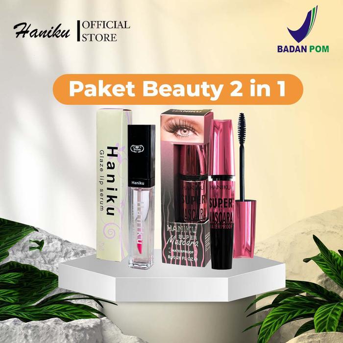 Gambar HANIKU Combo Hemat Lip Serum & Maskara Original dari Haniku Indonesia Kota Administrasi Jakarta Barat Tokopedia