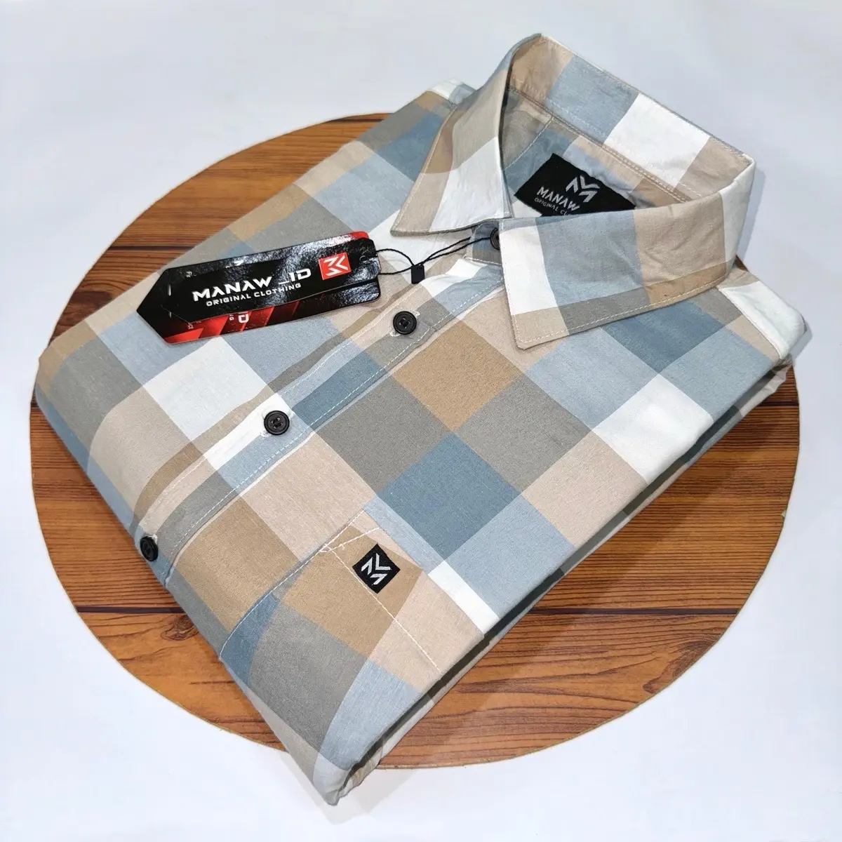 Kemeja pria lengan pendek motif kotak kotak terbaru hem becco id printing casual distro premium katun Cowok Nyaman