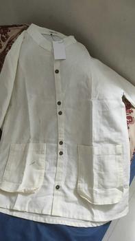 Product Review of Bajoe.koe - Sitara Blouse Wanita Kekinian Atasan Jumbob Bahan Linen Busui from e**i 0