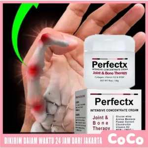100% Original PERFECTX Cream Sakit Pinggang Joint Bone Therapy Cream Intensive Concentrate Krim 30g Cream Pereda Asam urat Terapi Sendi