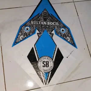 kertas layangan 2 warna kertas minyak