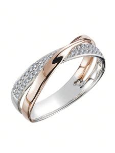 1点 グランサムなキュービックジルコニアリング 女性用 バレンタインデーギフト／結婚式記念パーティー向けジュエリー