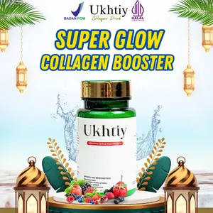 Ukhtiy Collagen Drink | Suplemen Memudarkan Flek Hitam dan Garis Halus | Mencerahkan Kulit